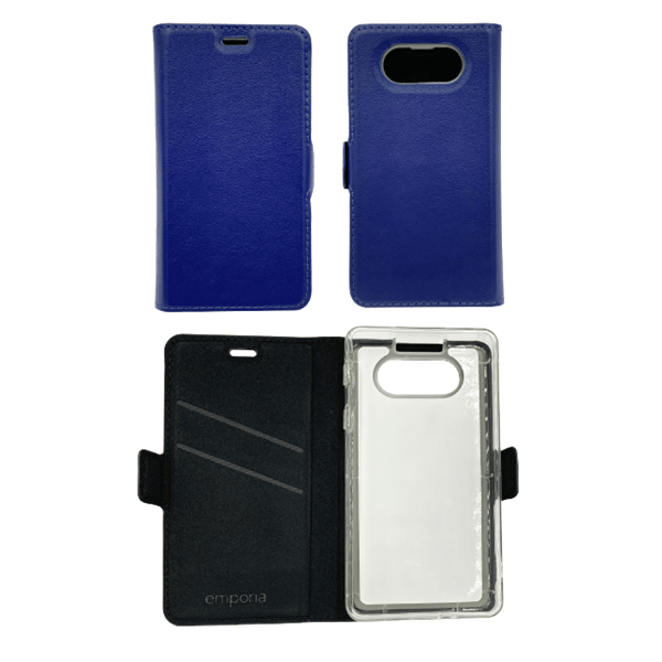 Pure-LTE Book-Cover blau - handy.ch
