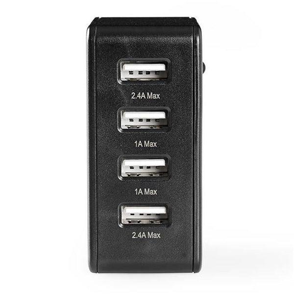Netzladegerät | 24 W | Schnellladefunktion | 4x 2.4 A | Anzahl der Ausgänge: 4 | 4x USB-A | Kein Kabel im Lieferumfang enthalten | Single Voltage Output - handy.ch