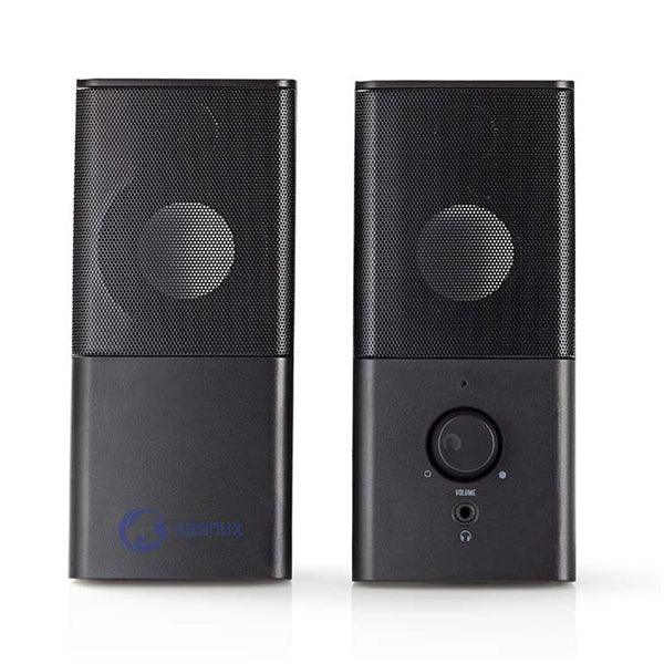 Gaming-Lautsprecher | Lautsprecherkanäle: 2.0 | Stromversorgung über USB | 3.5 mm Stecker | 18 W | Ohne Beleuchtung | Lautstärke-Regler | Anschlüsse  Ausgang: 1x 3.5 mm Audio Ausgang - handy.ch