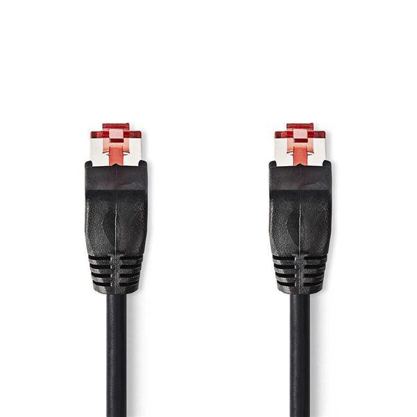 Cat 6 Kabel | RJ45 Stecker | RJ45 Stecker | U/UTP | 20.0 m | Rund | PVC | Schwarz | Umschlag - handy.ch