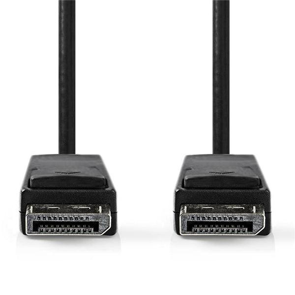 Displayport-Kabel | DisplayPort Stecker | DisplayPort Stecker | 8K@60Hz | Vernickelt | 2.00 m | Rund | PVC | Schwarz | Box - handy.ch