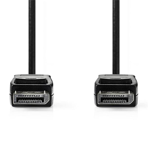 Displayport-Kabel | DisplayPort Stecker | DisplayPort Stecker | 8K@60Hz | Vernickelt | 3.00 m | Rund | PVC | Schwarz | Box - handy.ch
