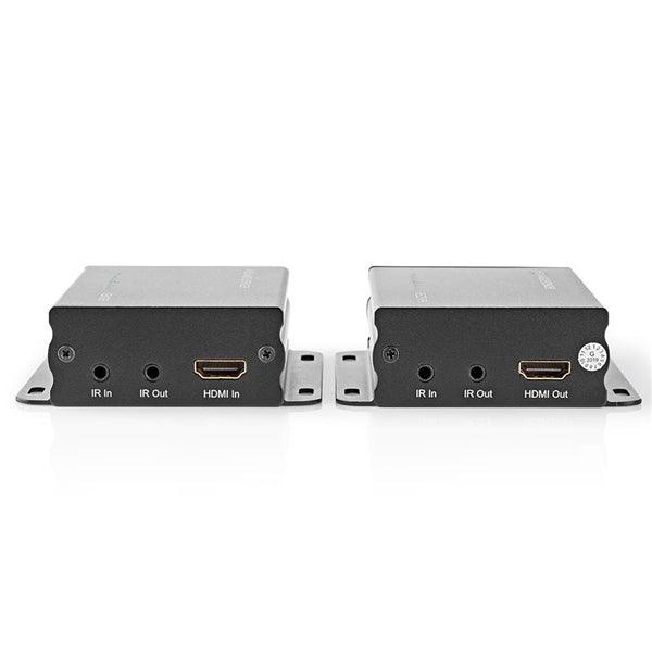 HDMI  Extender | Über CAT6 | up to 50.0 m | 4K@30Hz | 10.2 Gbps | IR-Rücksendefunktion | Metall | Anthrazit - handy.ch