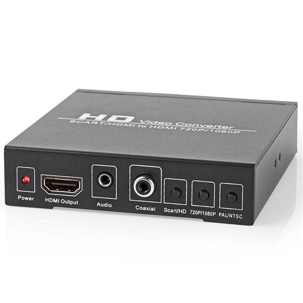 HDMI  Converter | SCART Buchse | HDMI Ausgang / 1x 3.5 mm Audio Out / 1x Digital Audio | 1-Weg | 1080p | 1.65 Gbps | Aluminium | Anthrazit - handy.ch