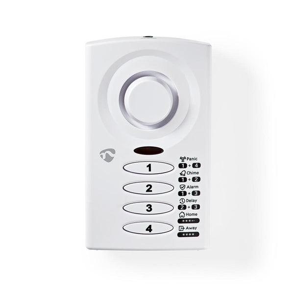 Tür-Fenster-Alarm | Batteriebetrieben | 3x AAA/LR03 | 85 dB | Weiss - handy.ch