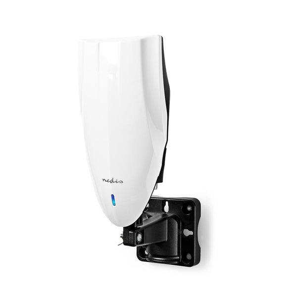 Aktive HDTV-Antenne | Aktiv | Verbindungstyp: F-Stecker | FM / UHF / VHF | Empfangsbereich: 0-50 km | LTE700 | Verstärkung dBi (bei Antennenkabel): 40 dB | Schwarz / Weiss - handy.ch