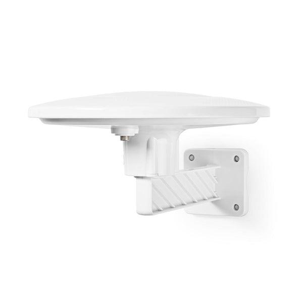 Aktive HDTV-Antenne | Aktiv | Verbindungstyp: F-Stecker | FM / UHF / VHF | Empfangsbereich: 0-50 km | LTE700 | Verstärkung dBi (bei Antennenkabel): 28 dB | Weiss - handy.ch