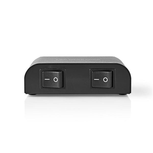 Lautsprecher Control Box | 2-Port port(s) | Klemmschrauben | Lautsprecherimpedanz: 4-16 Ohm | Maximale Belastung pro Kanal: 150 W | Aluminium | Schwarz - handy.ch