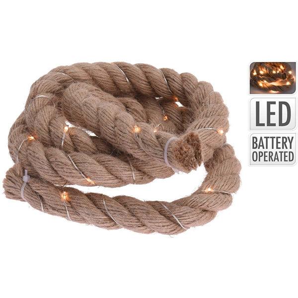KORDEL 120 CM 20 LED WARMWEIss - handy.ch