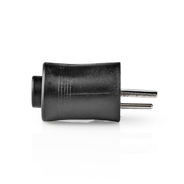 Lautsprecheranschluss | gerade | Stecker | Vernickelt | Chassis | PVC | Schwarz | 25 Stück | Box - handy.ch