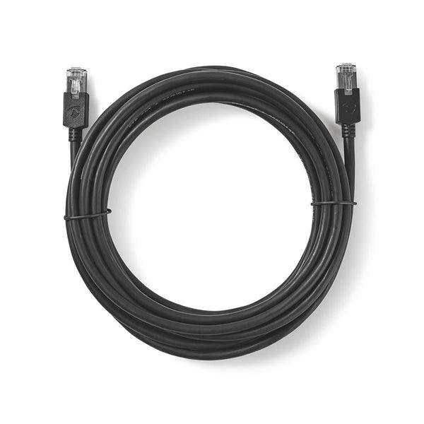 Cat 6 Kabel | RJ45 Stecker | RJ45 Stecker | F/UTP | 10.0 m | Rund | LSZH / PVC | Anthrazit | Verpackung mit Sichtfenster - handy.ch