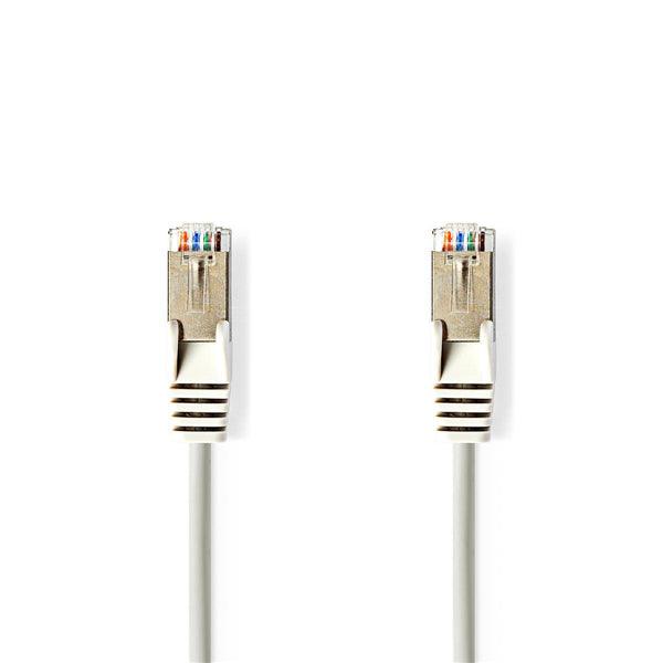 Cat 5e-Kabel | SF/UTP | RJ45 Stecker | RJ45 Stecker | 7.50 m | rund | PVC | Grau | Blister - handy.ch