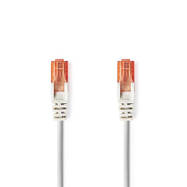 Cat 6 Kabel | RJ45 Stecker | RJ45 Stecker | U/UTP | 15.0 m | Rund | PVC | Grau | Umschlag - handy.ch
