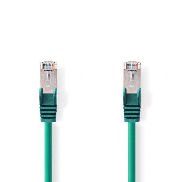 Cat 6 Kabel | RJ45 Stecker | RJ45 Stecker | S/FTP | 15.0 m | Rund | LSZH | Grün | Plastikbeutel - handy.ch