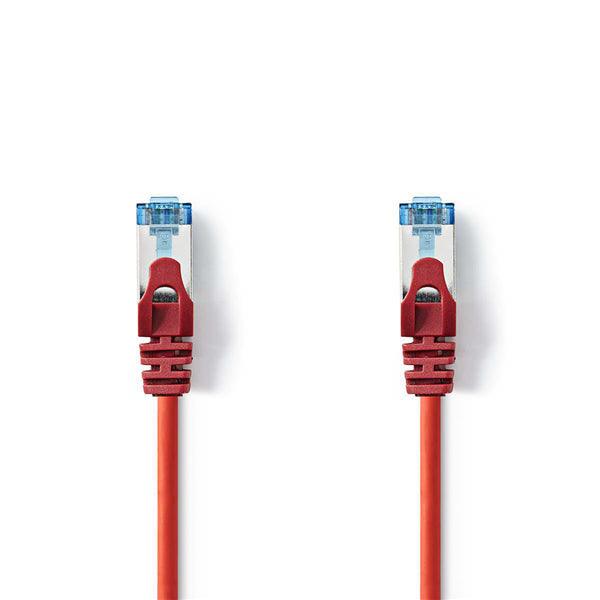 Cat 6a SF/UTP Netzwerkkabel | RJ45-Stecker - RJ45-Stecker | 3.0 m | Rot - handy.ch