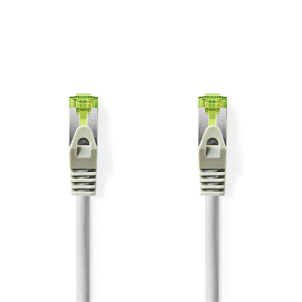 Cat 7 Kabel | S/FTP | RJ45 Stecker | RJ45 Stecker | 10.0 m | Snagless | Rund | LSZH | Grau | Plastikbeutel - handy.ch