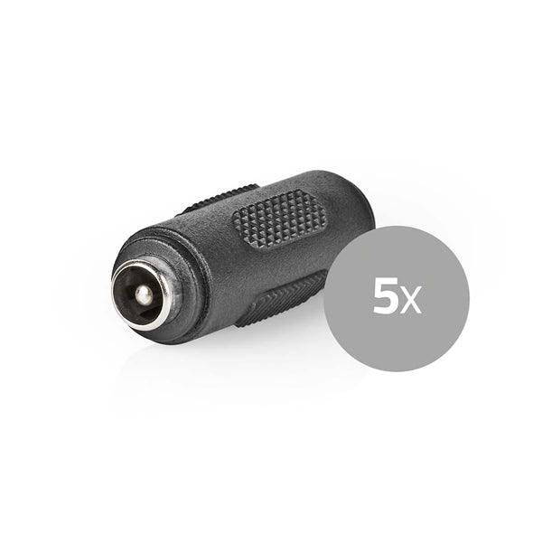 CCTV-Sicherheitsstecker | 5.5 x 2.1 mm Buchse | 5.5 x 2.1 mm Buchse | Buchse | Grün / Schwarz - handy.ch
