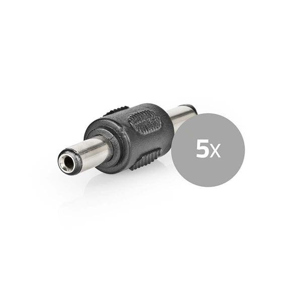 CCTV-Sicherheitsstecker | 5.5 x 2.1 mm Stecker | 5.5 x 2.1 mm Stecker | Stecker | Grün / Schwarz - handy.ch