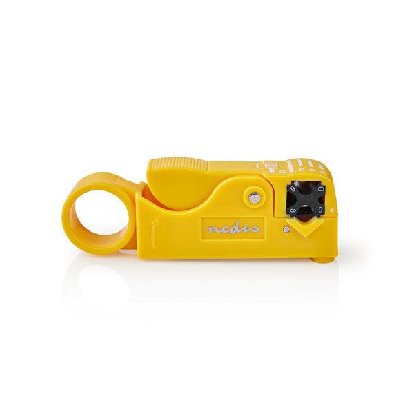 Kabelabisolierzange | Abisolierer | PVC / Stahl | Gelb / Schwarz - handy.ch