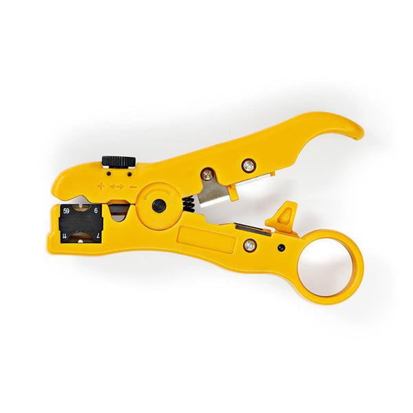 Kabelabisolierzange | Abisolierer | ABS / Stahl | Gelb / Schwarz - handy.ch