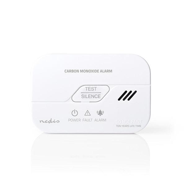 Kohlenmonoxid-Alarm | Batteriebetrieben | Batterie Lebensdauer bis zu: 5 Jahre | Mit Pausentaste | Mit Testtaste | 85 dB | Weiss - handy.ch