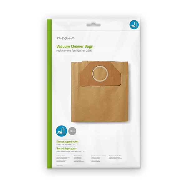 Staubsaugerbeutel | 10 Stück | Papier | Meist verkauft für: Kärcher 2201 | Braun - handy.ch