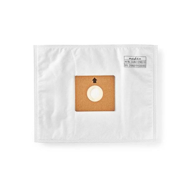 Staubsaugerbeutel | 10 Stück | Synthetik | Meist verkauft für: Nedis® VCBG500 / VCBG550-Series | Weiss - handy.ch