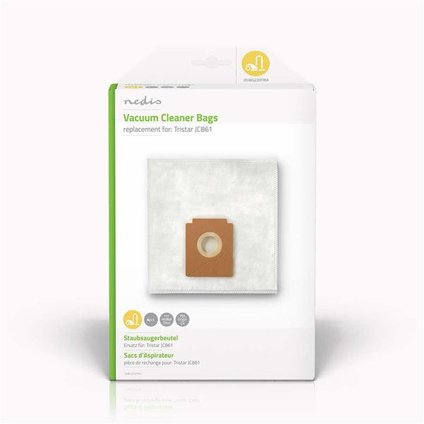 Staubsaugerbeutel | 4 Stück | Synthetik | Meist verkauft für: Tristar JC861 | Weiss - handy.ch