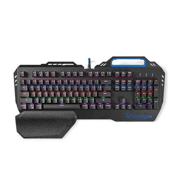 Wired Gaming Keyboard | USB | Mechanische Tasten | RGB | US international | US-Layout | Stromversorgung über USB | Netzkabellänge: 1.70 m | Gaming - handy.ch