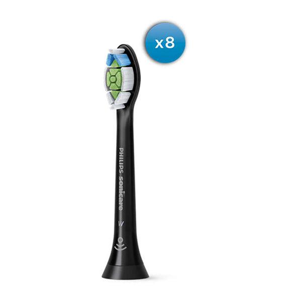 HX6068/13 Sonicare W2 Optimal White Standard-Bürstenköpfe für Schallzahnbürste 8er-Pack Schwarz - handy.ch