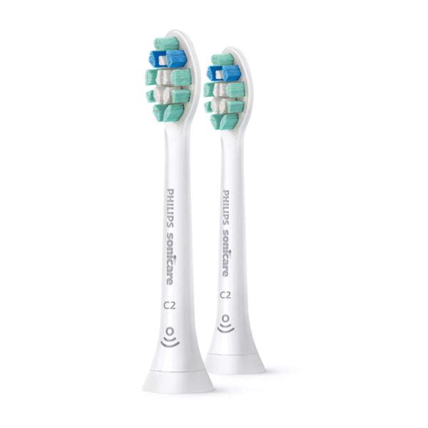 Philips Sonicare C2 Optimal Plaque Defence HX9022/10 2er-Pack Weiss - handy.ch