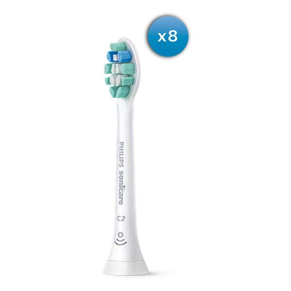 HX9028/10 Sonicare C2 Optimal Plaque Defence HX9028/10 8er-Pack Weiss - handy.ch