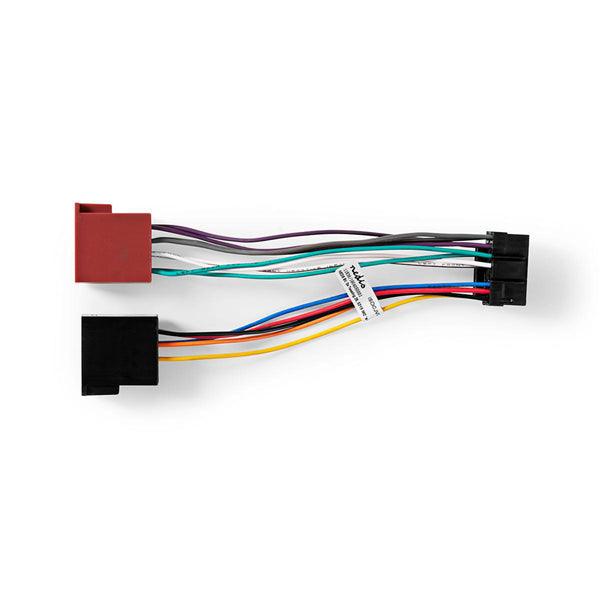 ISO-Adapter-Kabel | ISO Kompatibilität: JVC | 0.15 m | Rund | PVC | Plastikbeutel - handy.ch