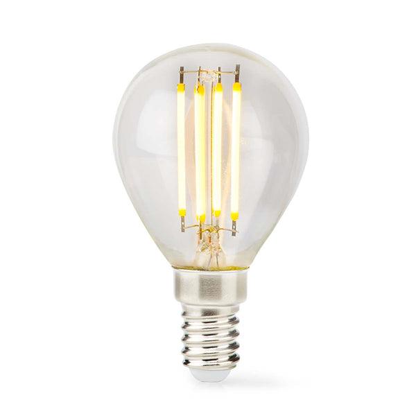 LED-Filament-Lampe E14 | G45 | 4.5 W | 470 lm | 2700 K | Dimmbar | Warmweiss | Retro Style | 1 Stück | Klar - handy.ch