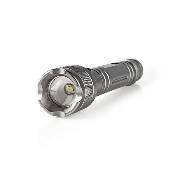 LED-Taschenlampe | Batteriebetrieben | 4.5 V DC | 10 W | 3x C/LR14 | Nennlichtstrom: 500 lm | Lichtbereich: 250 m | Strahlungswinkel: 9.5 ° - handy.ch