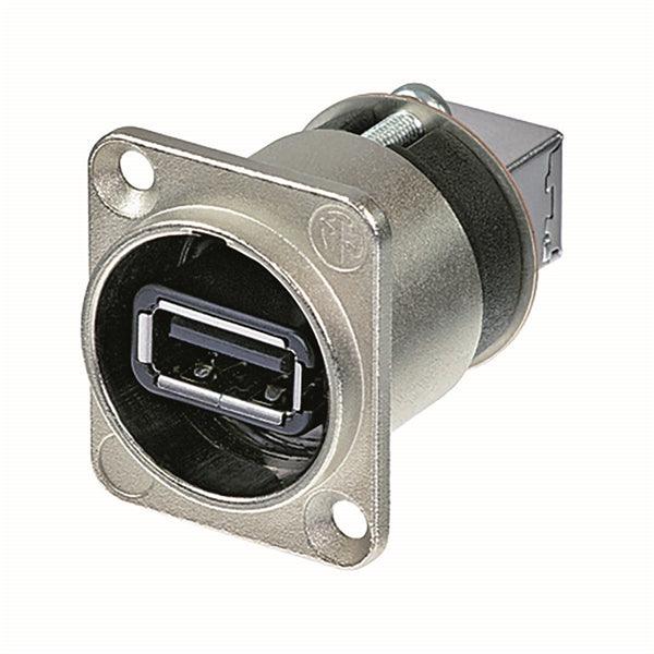 Wendbarer USB 2.0 Gender Changer (Typ A und B) D-Gehäuse aus Nickel - handy.ch