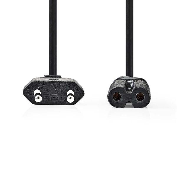 Netzkabel | Stecker Schweiz - IEC-320-C7 | 3.0 m | Schwarz - handy.ch
