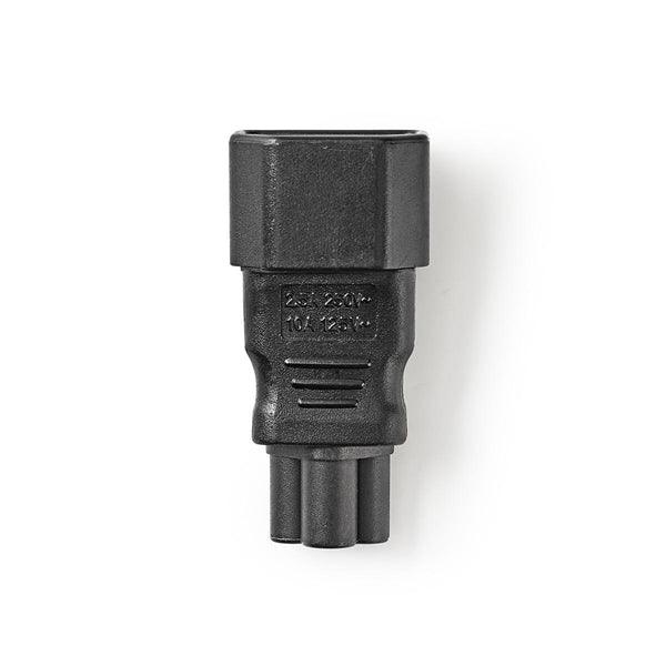 Netzanschluss | IEC-320-C14 Stecker - IEC320-C5 Buchse | Schwarz - handy.ch