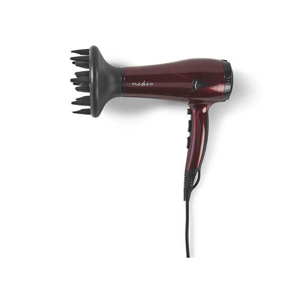 Fön | 2000 W | Concentrator / Diffusor | 3 Wärmeeinstellungen | 2-Geschwindigkeitsstufen | Überhitzungsschutz | 1.80 m | Red / Schwarz | Kunststoff - handy.ch