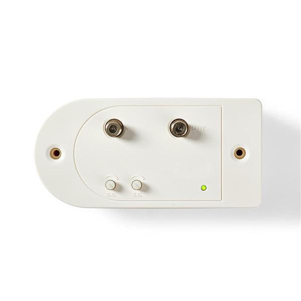 CATV-Verstärker | Verstärkung dBi (bei Antennenkabel): 28 dB | 86-1006 MHz | Anzahl der Ausgänge: 1 | Verstärkungsregelung | Return path | Slope Steuerung | Weiss - handy.ch