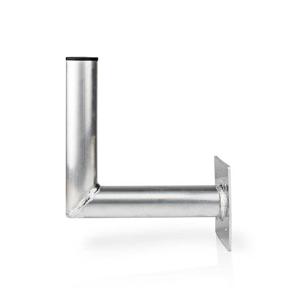 Satelliten Balkon Ständer | Mastlänge: 0.25 m | Maximale Schüsselgrösse: 90.0 cm | Bodenplattengrösse: 11 x 13 cm | Aluminium | Silber - handy.ch