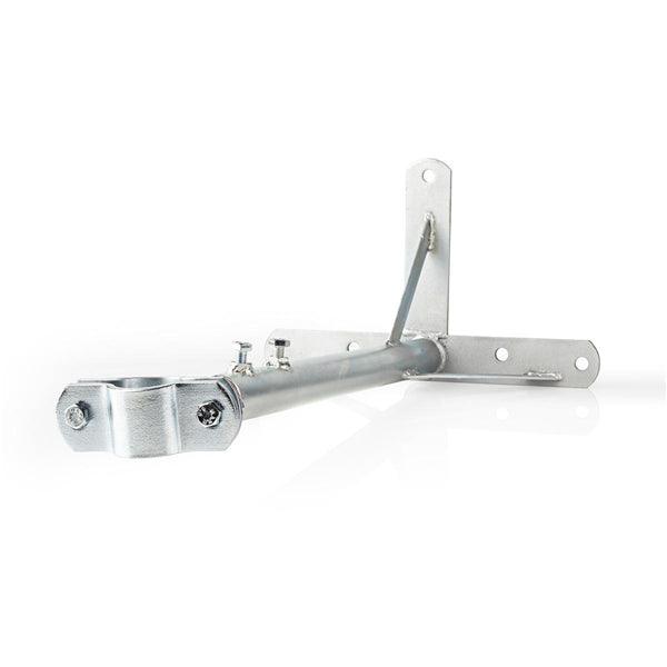 Satelliten-Wandhalterung | Minimaler Wandabstand: 550 mm | Maximaler Wandabstand: 950 mm | Durchmesser Klemme: 32-42 mm | Stahl | Silber - handy.ch