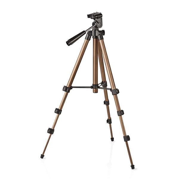 Stativ | Maximale Belastbarkeit: 1.5 kg | Min arbeitshöhe: 35.0 cm | max Arbeitshöhe: 106.0 cm | 3 Segmente | Pan & Tilt | Tragetasche enthalten | ABS / Aluminium | Bronze / Silber - handy.ch