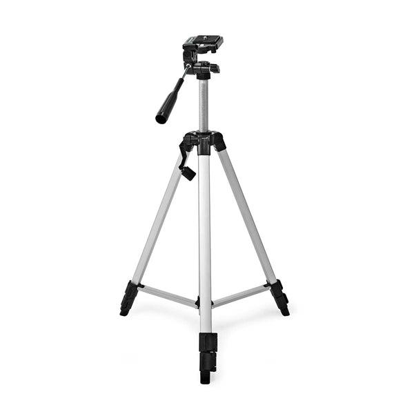 Stativ | Maximale Belastbarkeit: 3.0 kg | Min arbeitshöhe: 48 cm | max Arbeitshöhe: 133 cm | 3 Segmente | Pan & Tilt | Tragetasche enthalten | ABS / Aluminium | Schwarz / Silber - handy.ch
