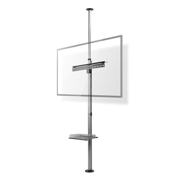 Vollbeweglicher TV-Ständer | 37-70 " | maximal unterstützes Bildschirmgewicht: 30 kg | kippbar | drehbar | Einstellbare voreingestellte Höhen | Aluminium / Stahl | Schwarz / Silber - handy.ch