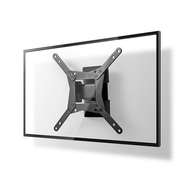 Vollbewegliche-TV-Wandhalterung | 10-32 " | maximal unterstützes Bildschirmgewicht: 30 kg | kippbar | drehbar | Minimaler Wandabstand: 68 mm | Maximaler Wandabstand: 68 mm | 1 Drehpunkt(e) | Stahl | Schwarz - handy.ch