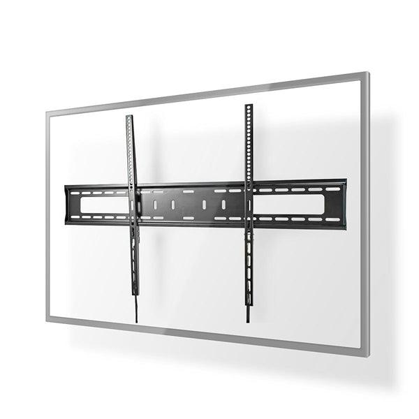 Feste TV-Wandhalterung | 60-100 " | maximal unterstützes Bildschirmgewicht: 75 kg | Minimaler Wandabstand: 30.5 mm | Metall / Stahl | Schwarz - handy.ch