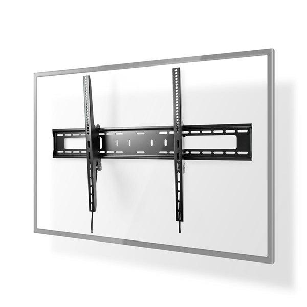 Neigbare TV-Wandhalterung | 60-100 " | maximal unterstützes Bildschirmgewicht: 75 kg | kippbar: 5 ° | Minimaler Wandabstand: 85 mm | Stahl | Schwarz - handy.ch