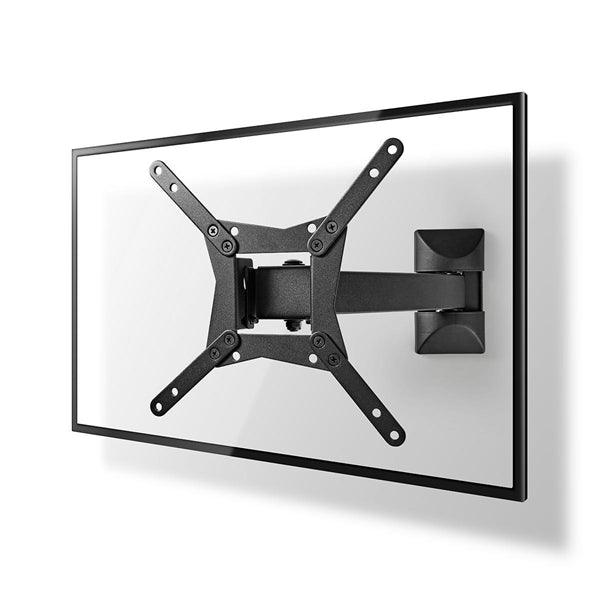 Vollbewegliche-TV-Wandhalterung | 10-32 " | maximal unterstützes Bildschirmgewicht: 30 kg | kippbar | drehbar | Minimaler Wandabstand: 68 mm | Maximaler Wandabstand: 330 mm | 2 Drehpunkt(e) | Stahl | Schwarz - handy.ch
