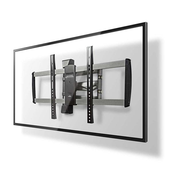 Vollbewegliche-TV-Wandhalterung | 42-70 " | maximal unterstützes Bildschirmgewicht: 35 kg | kippbar | drehbar | Minimaler Wandabstand: 66 mm | Maximaler Wandabstand: 496 mm | 3 Drehpunkt(e) | Stahl | Schwarz - handy.ch